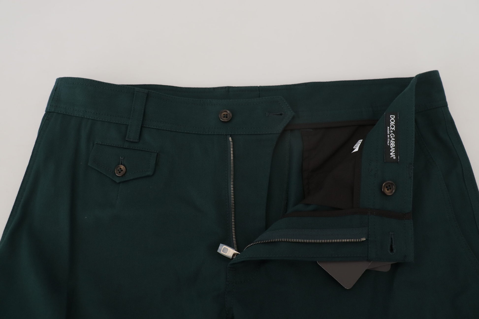 Green Cargo Cotton Stretch Jeans Pant