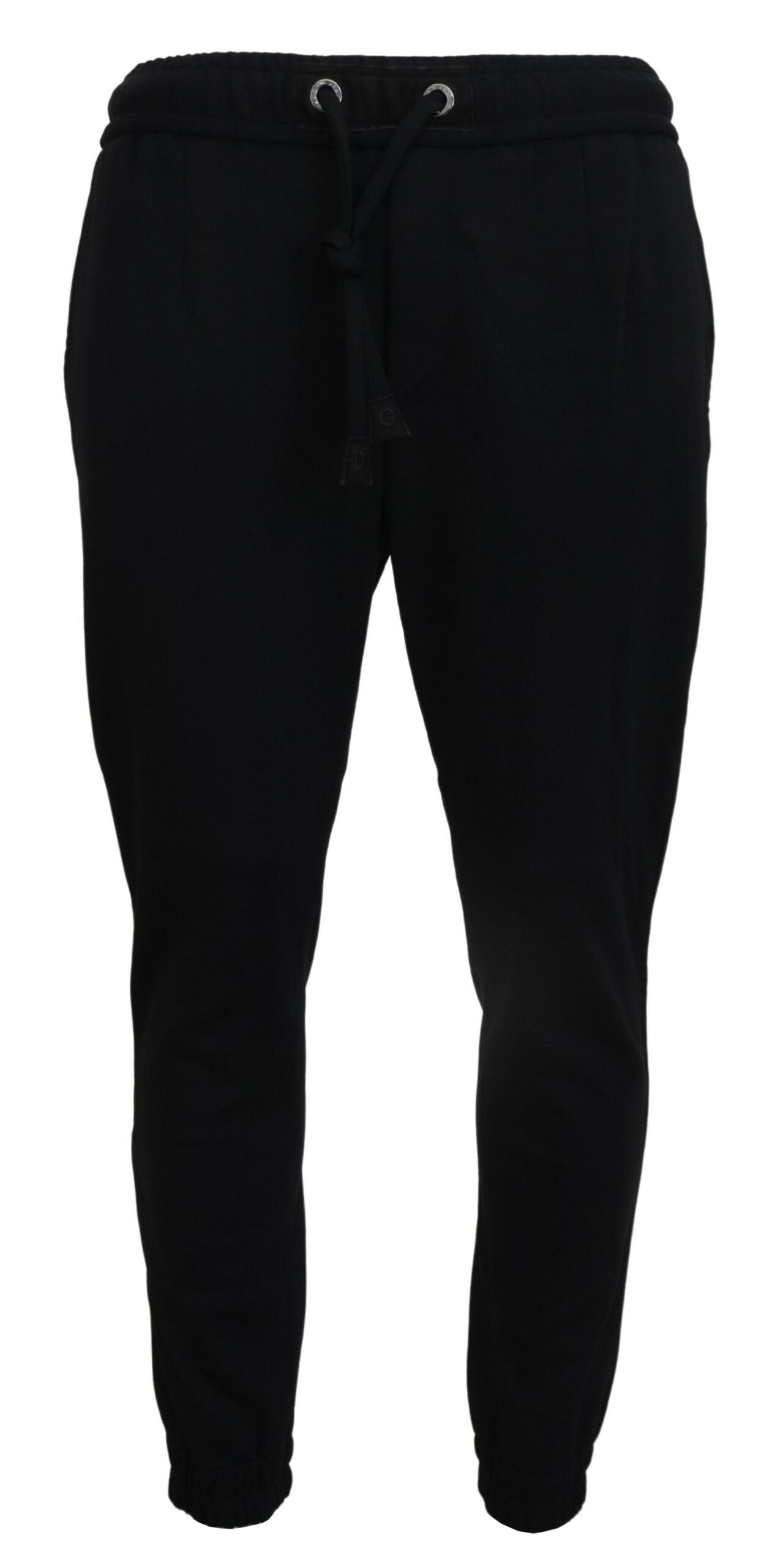 Black Mens Sport Wool Sweatpants Pants