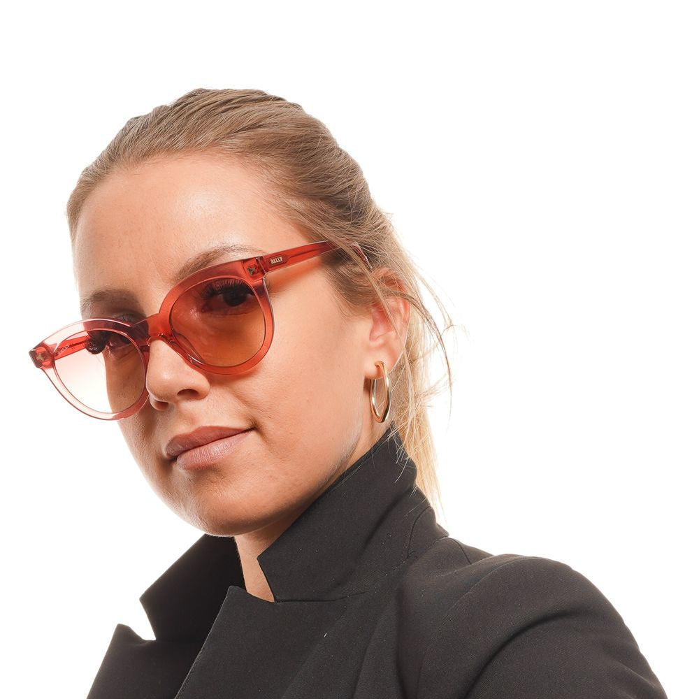 Red Acetate Sunglasses