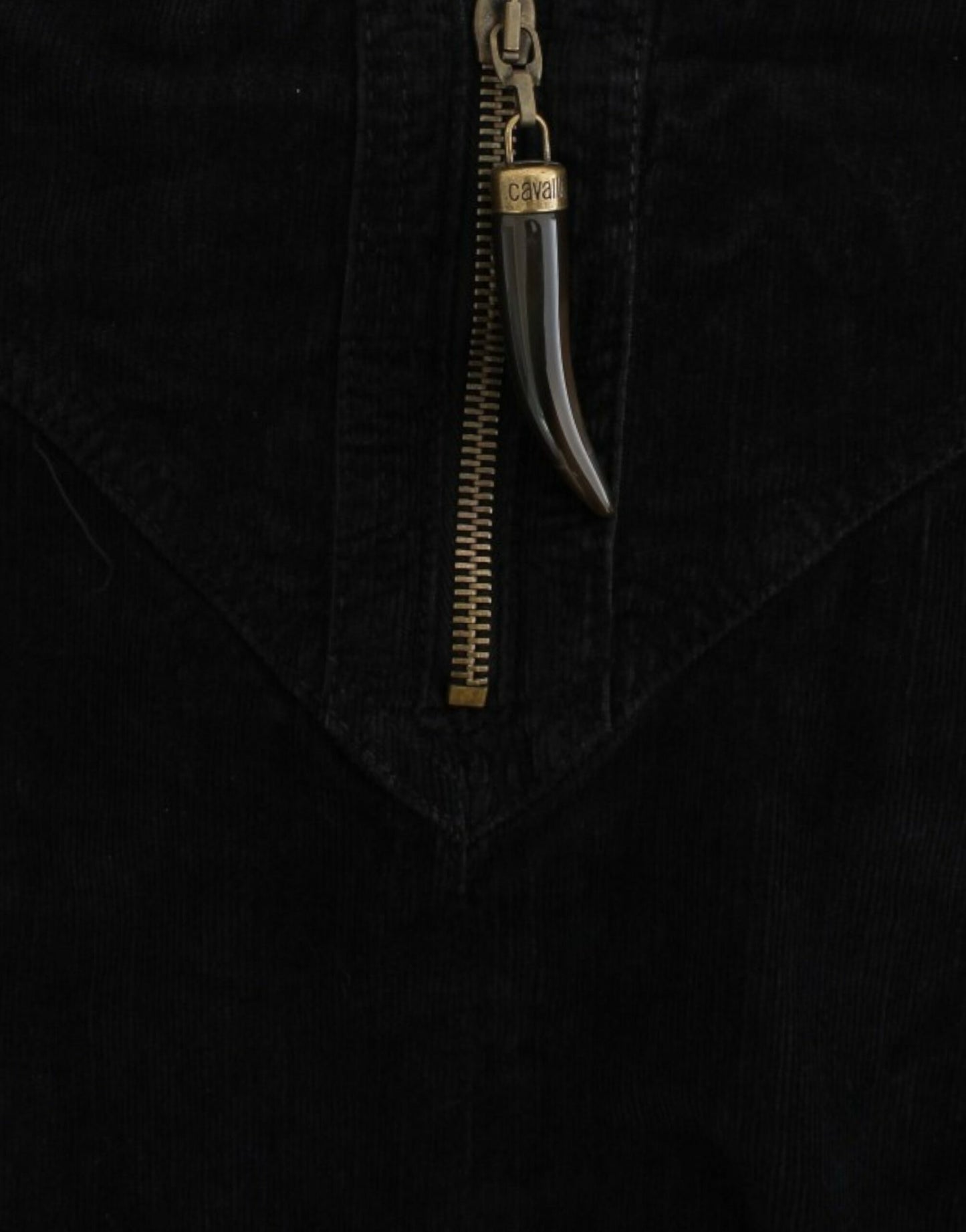 Black Corduroy Pencil Skirt