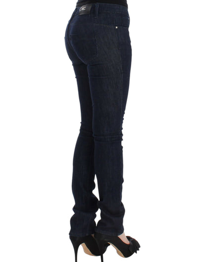 Blue skinny leg jeans