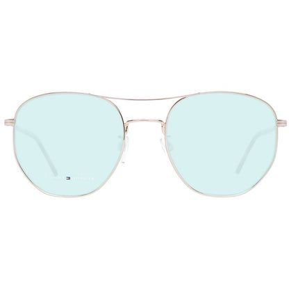 Rose Gold Metal Sunglasses