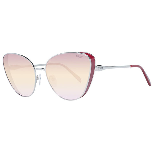 Silver Metal Sunglasses