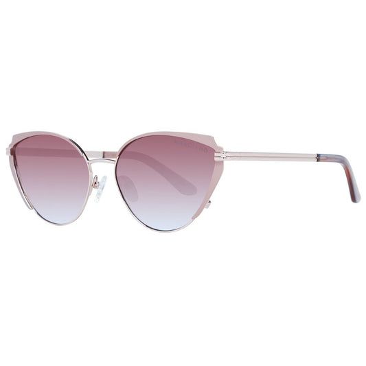 Rose Gold Metal Sunglasses