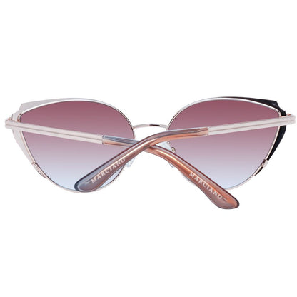 Rose Gold Metal Sunglasses