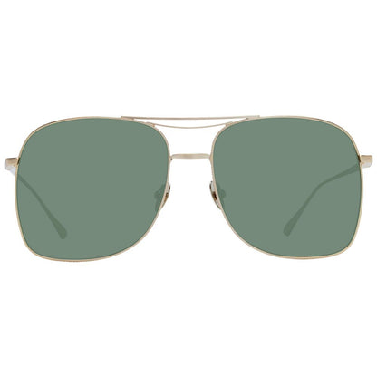 Gold Stainless Steel Sunglasses