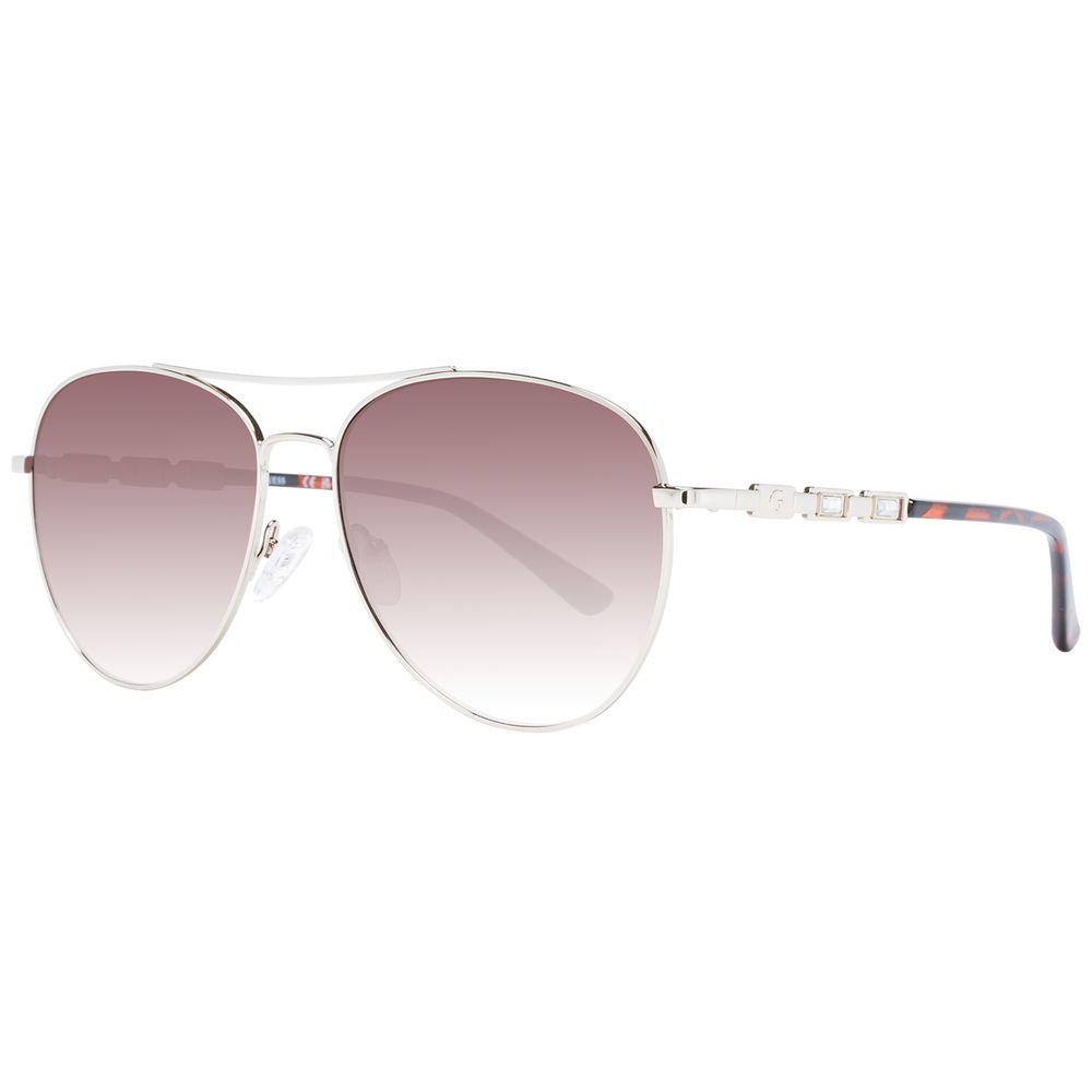 Silver Metal Sunglasses