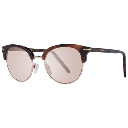 Brown Acetate & Metal Sunglasses