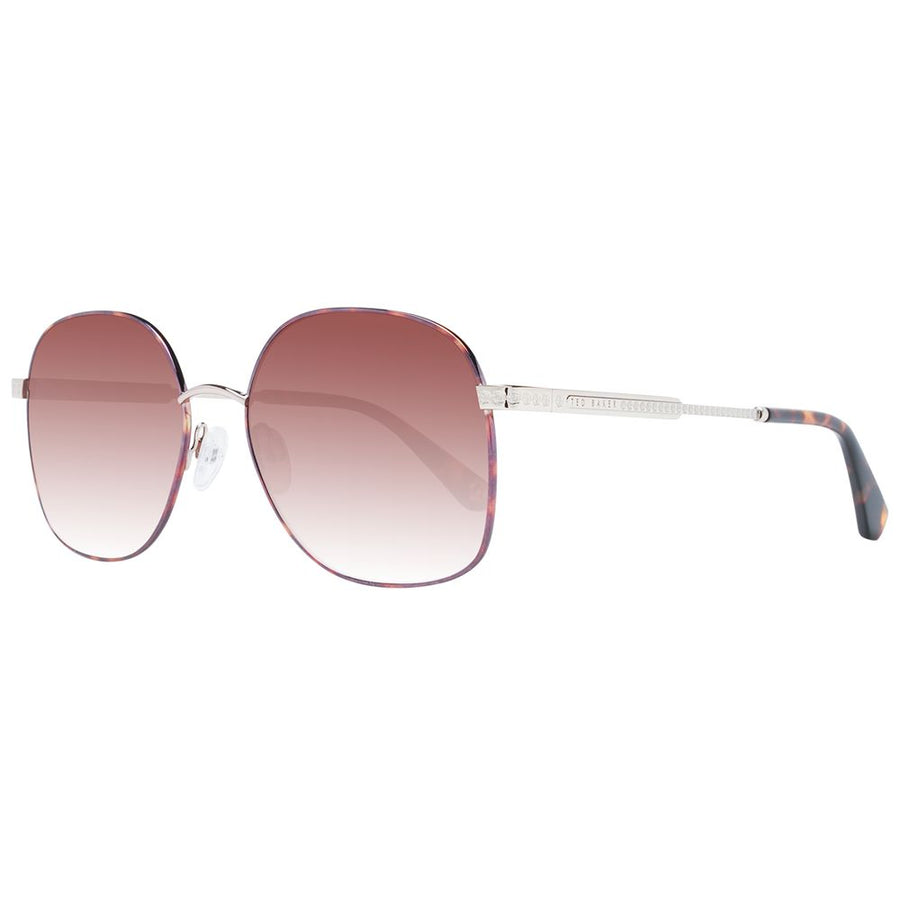 Brown Metal Sunglasses