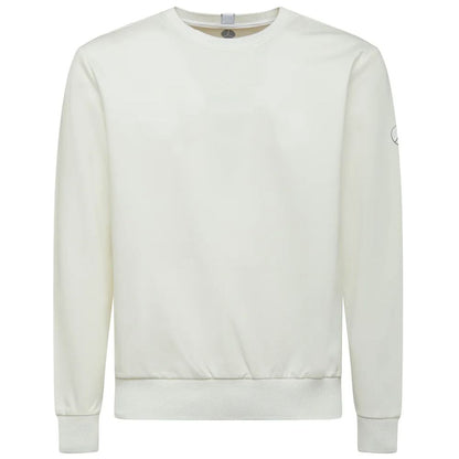 White Cotton Men Sweater
