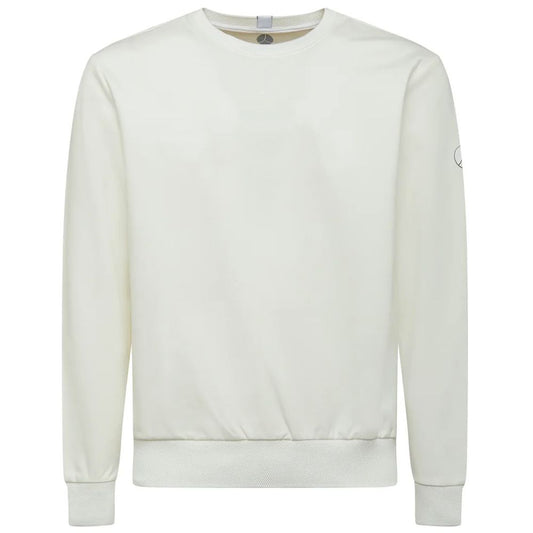 White Cotton Men Sweater