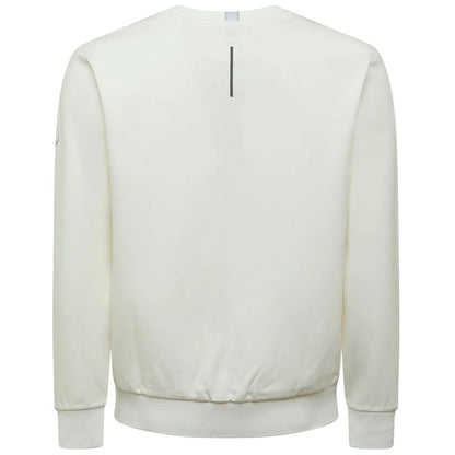 White Cotton Men Sweater