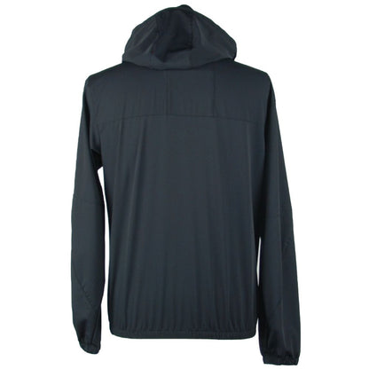 Black Polyester Men's Jacket