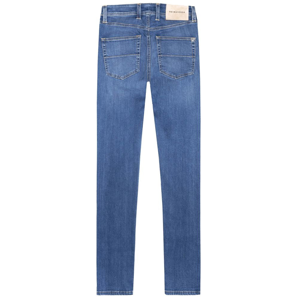 Blue Cotton Men's Jeans