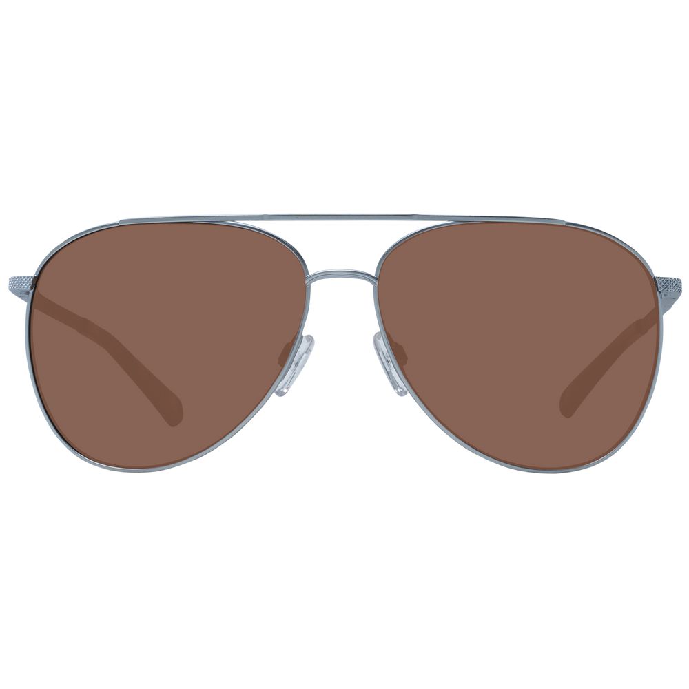 Silver Stainless Steel Sunglasses
