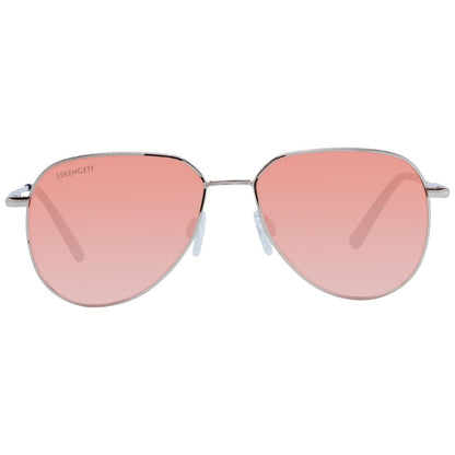 Rose Gold Metal Sunglasses