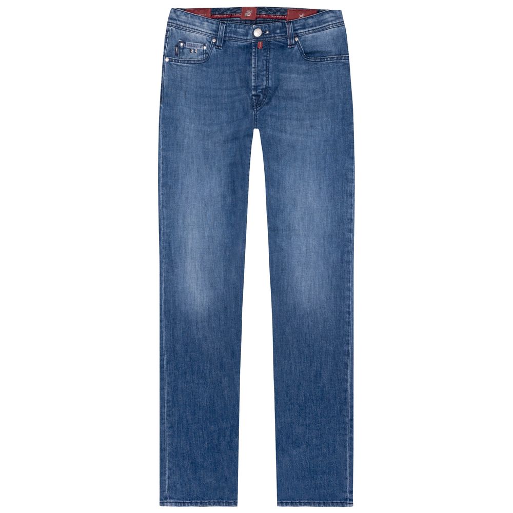 Blue Cotton Men's Jean