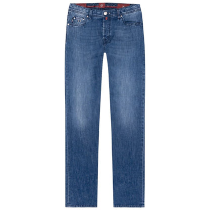 Blue Cotton Men's Jean