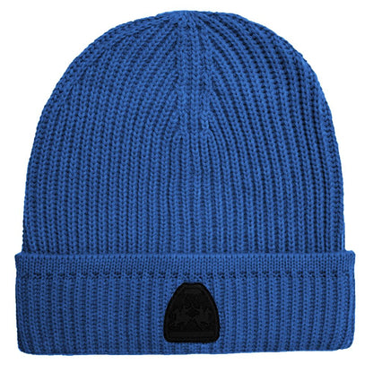 Blue Acrylic Men Beanie
