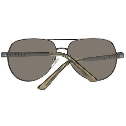 Gray Metal Sunglasses