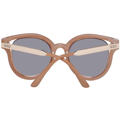 Brown Metal & Plastic Sunglasses