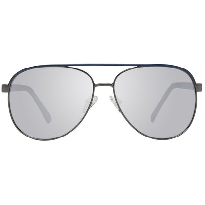 Gray Metal Sunglasses