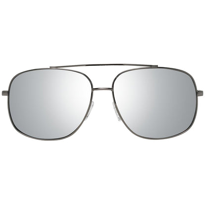 Gray Metal Sunglasses