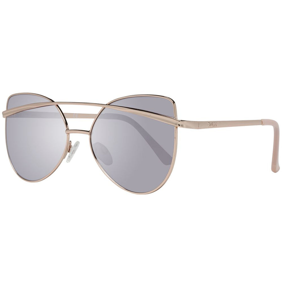Rose Gold Metal Sunglasses