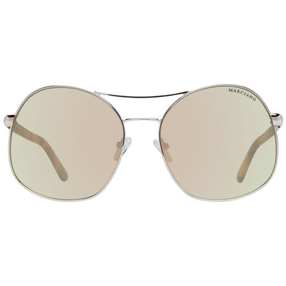 Rose Gold Metal Sunglasses