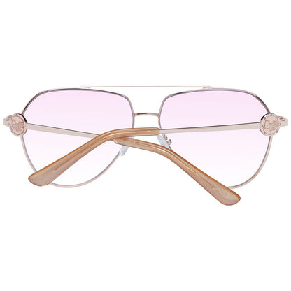 Rose Gold Metal Sunglasses