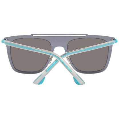 Blue Metal & Plastic Sunglasses