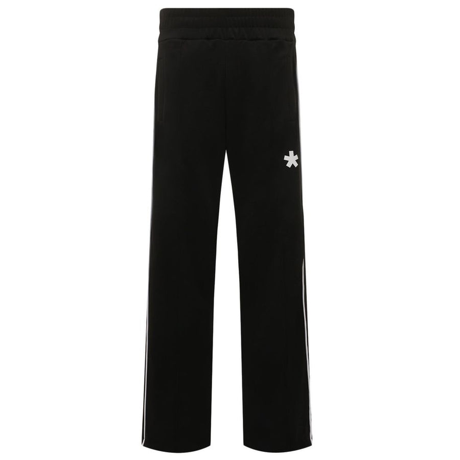 Black Polyester Men Tracksuit Trousers
