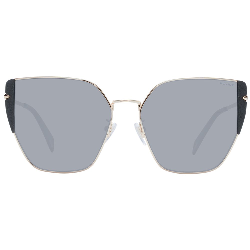 Rose Gold Metal Sunglasses