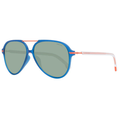 Blue Plastic Sunglasses