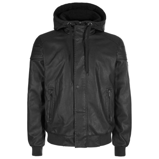 Black Polyethylene Men's Jacket