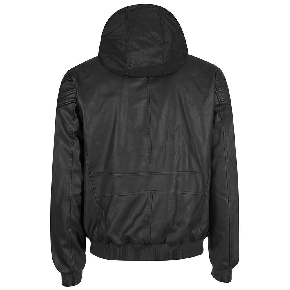 Black Polyethylene Men's Jacket