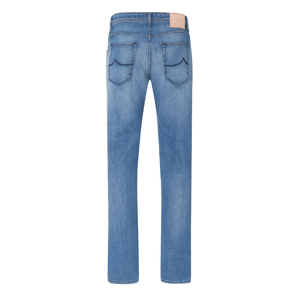 Blue Cotton Men Jeans