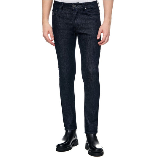 Blue Cotton Men's Jean