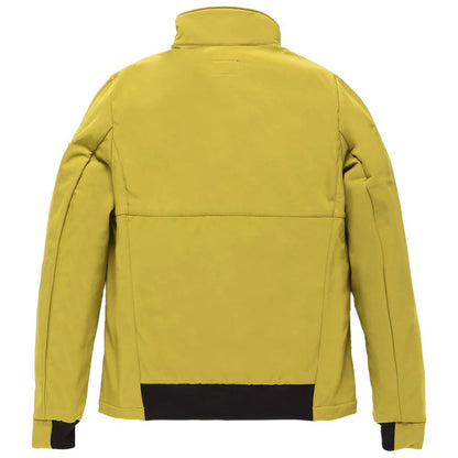 Green Nylon Men Jacket