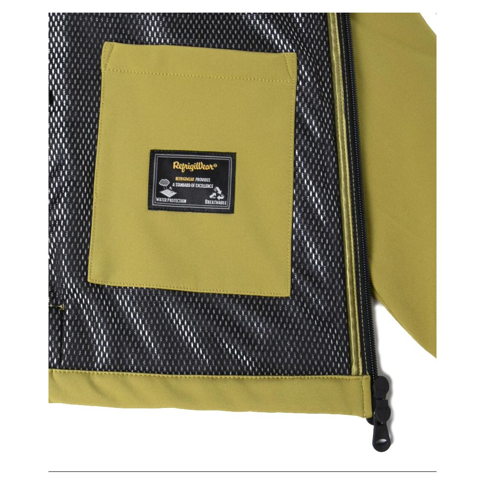 Green Nylon Men Jacket