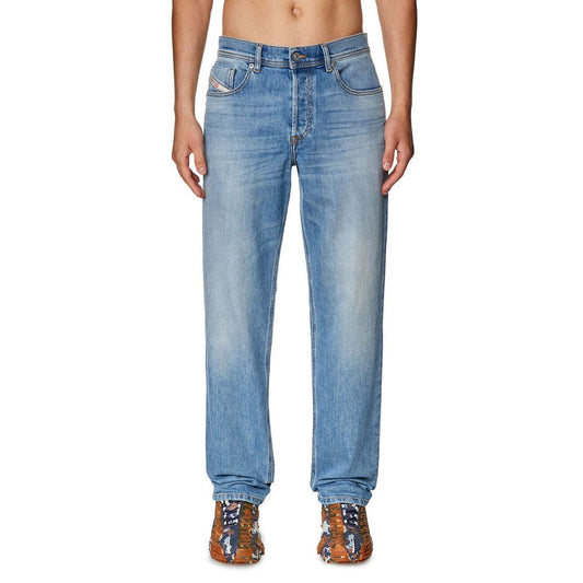 Blue Cotton Men Jeans