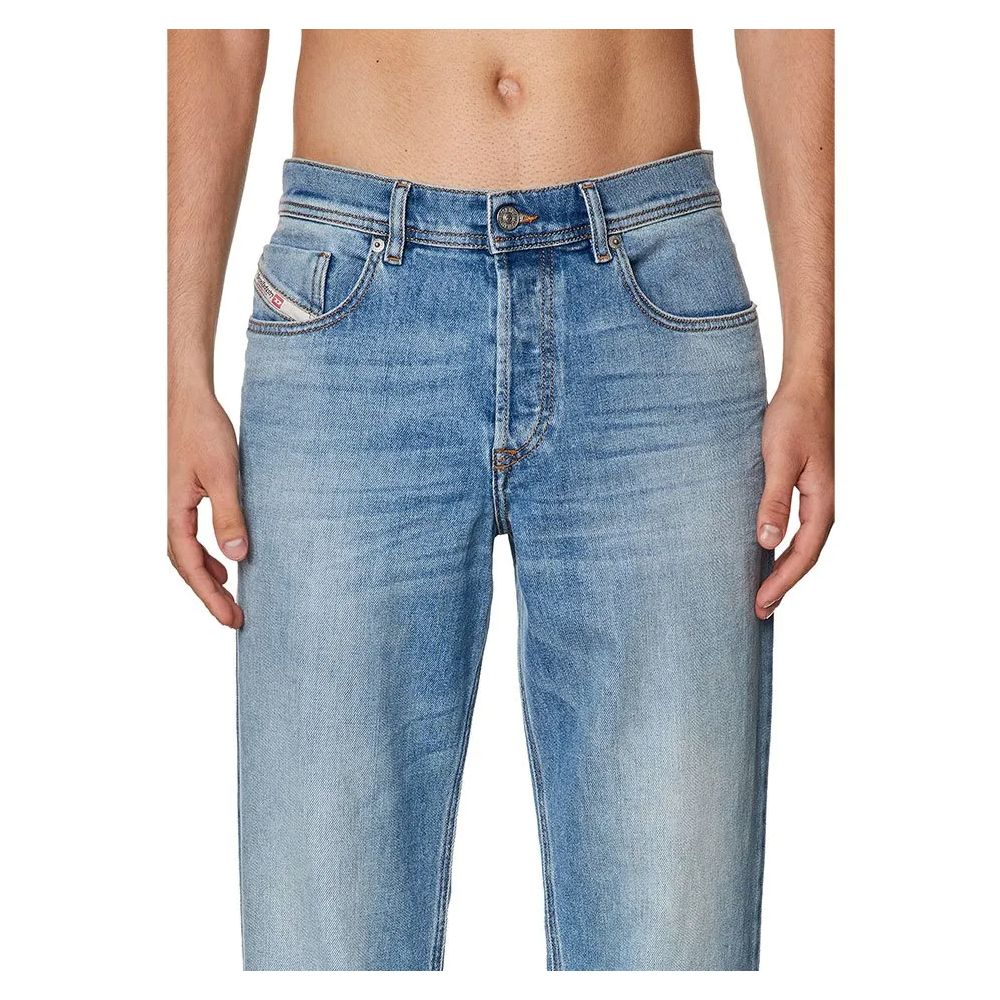 Blue Cotton Men Jeans