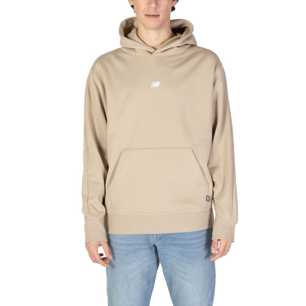 Beige Recycled Polyester Hoodie