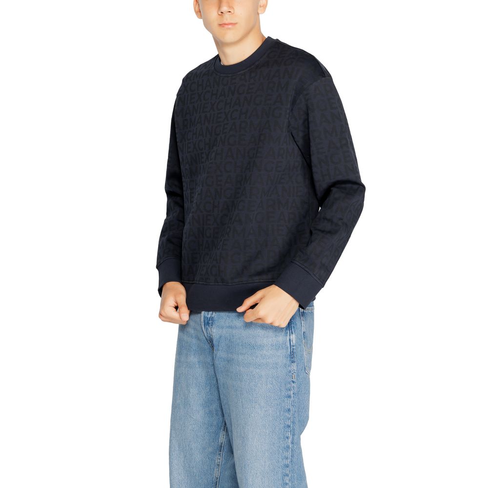 Blue Cotton Sweatshirt