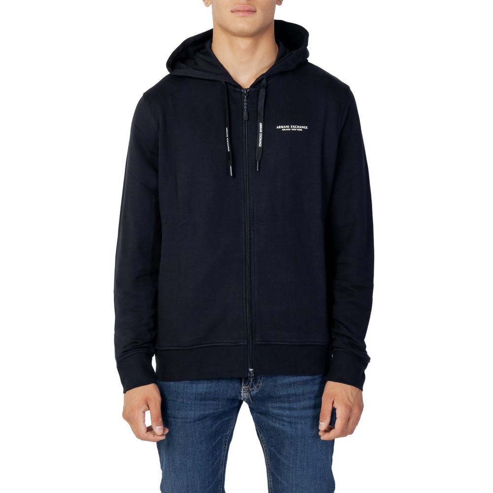 Blue Cotton Hoodie