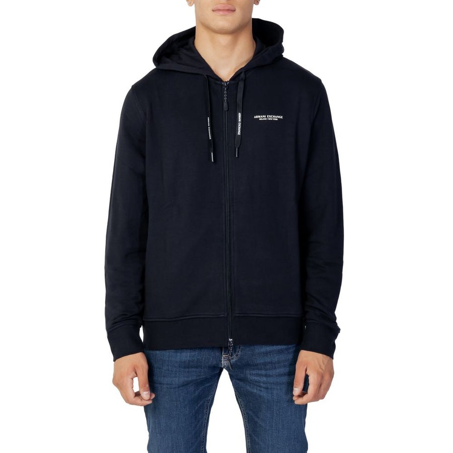 Blue Cotton Hoodie