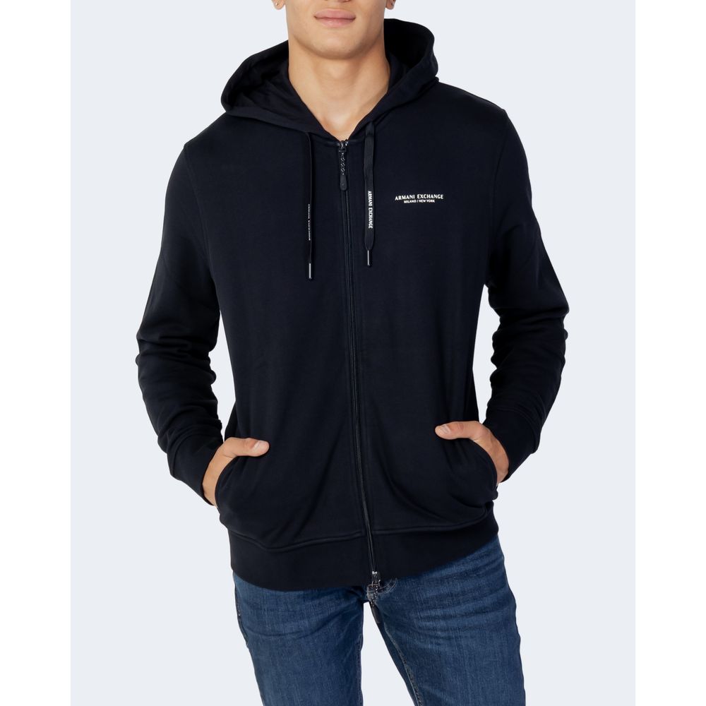 Blue Cotton Hoodie