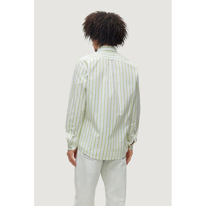 Green Cotton Dress Shirt