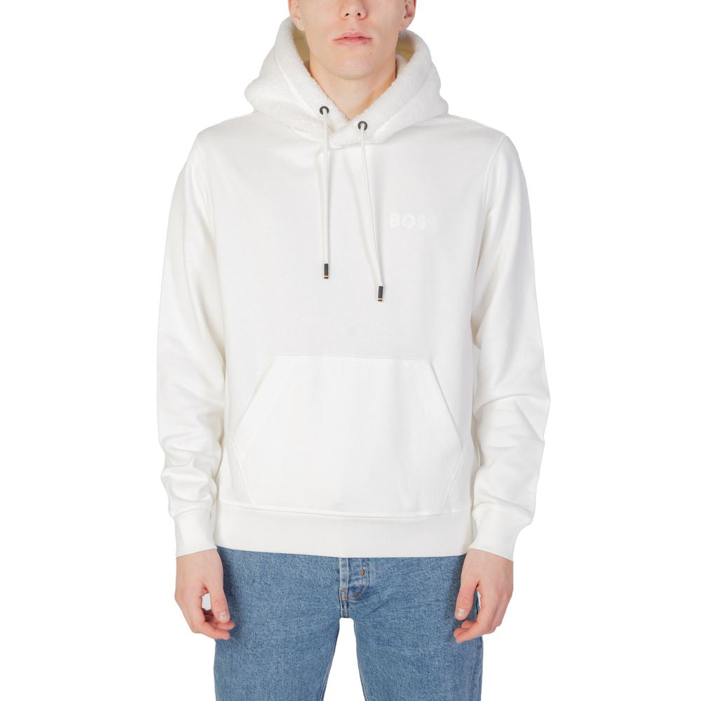 Cream Cotton Hoody