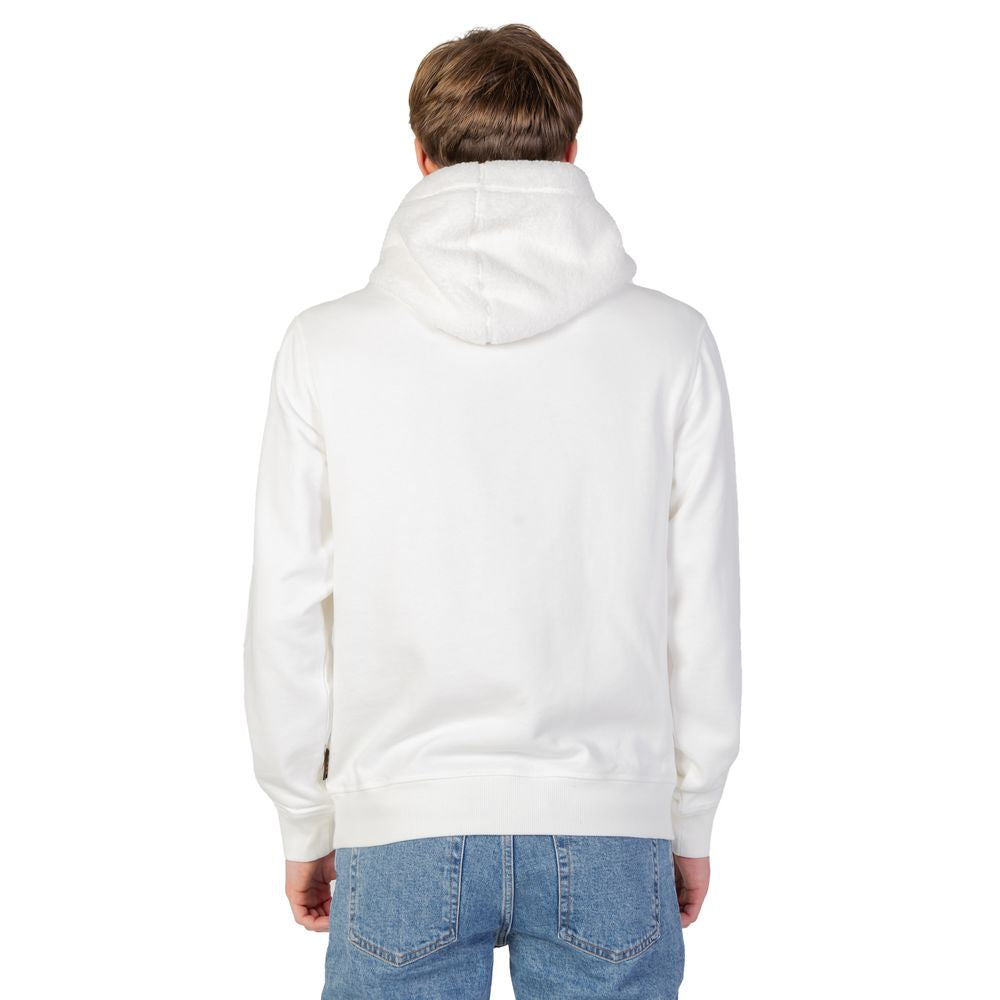 Cream Cotton Hoody